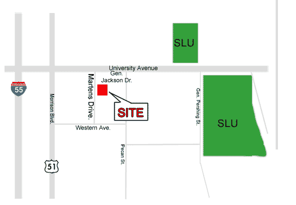 map of center