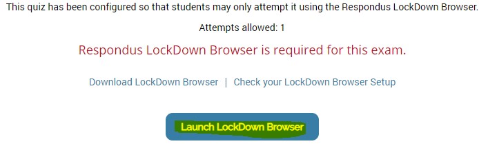 Respondus Lockdown Browser For Os X 10.7