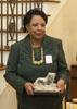 Elsie Burkhalter receives Southeastern's Golden Ambassador Award