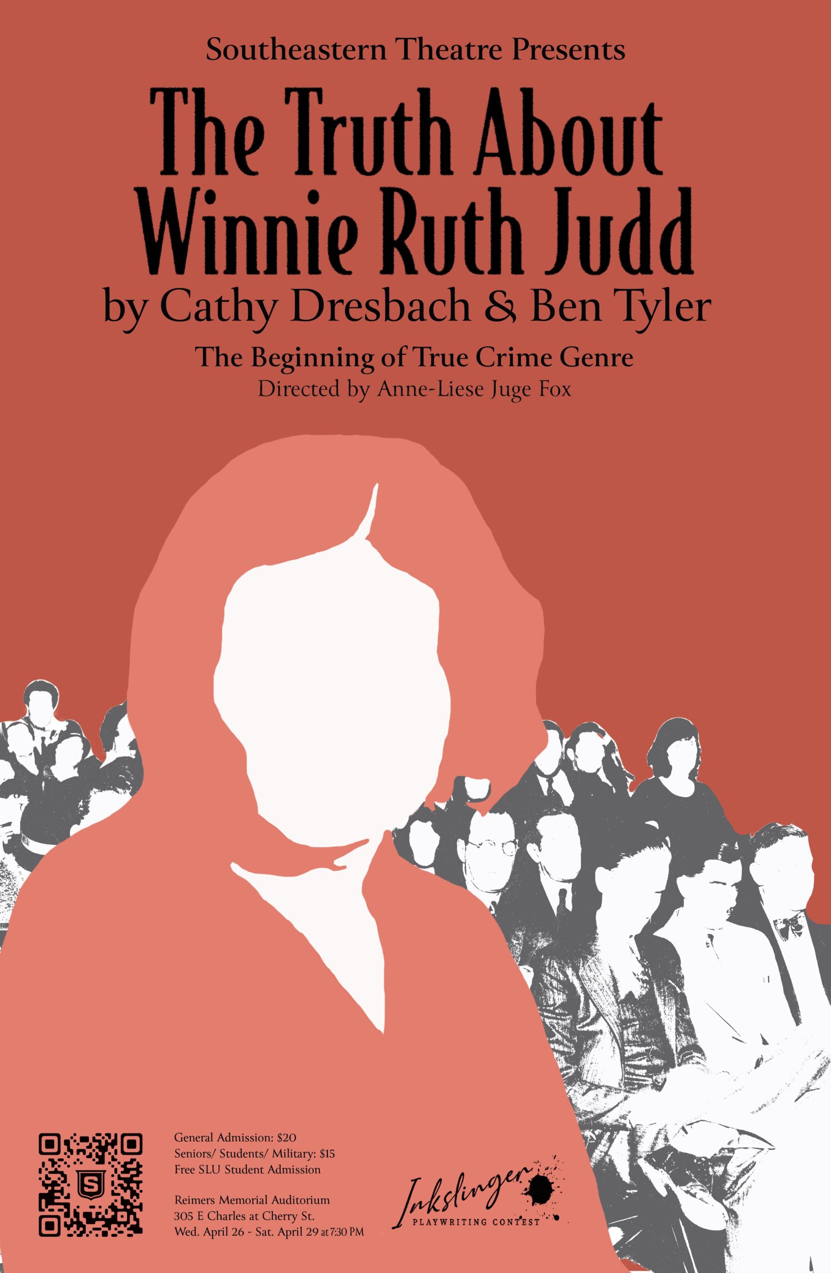 The Truth about winnie ruth judd theater poster